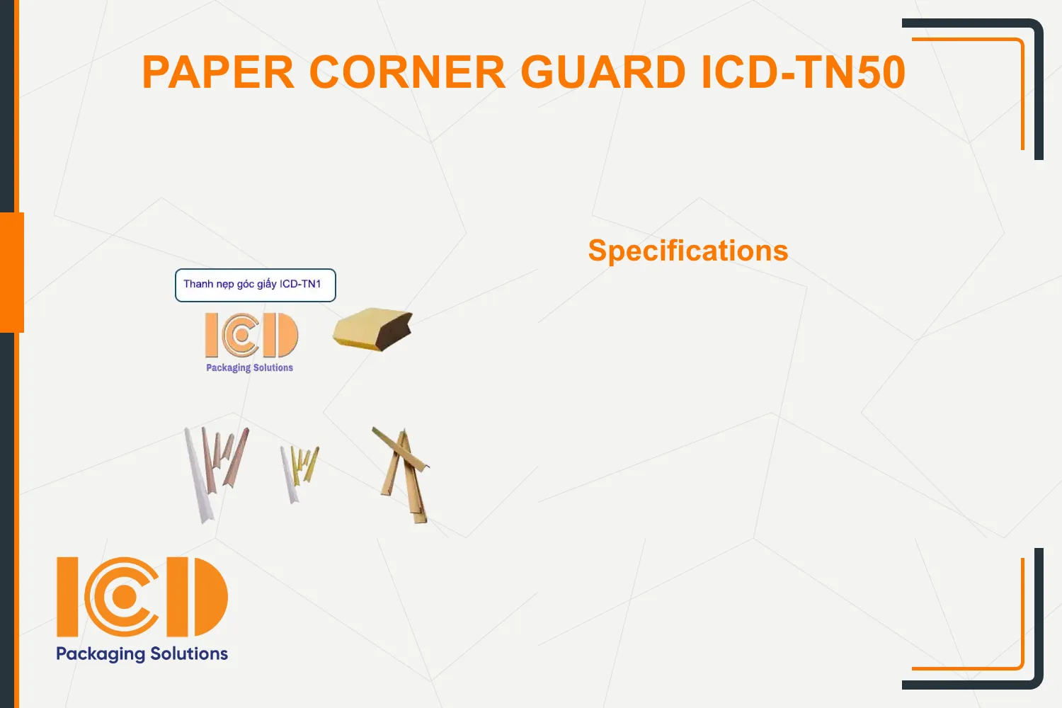 Paper Corner Guard ICD-TN50