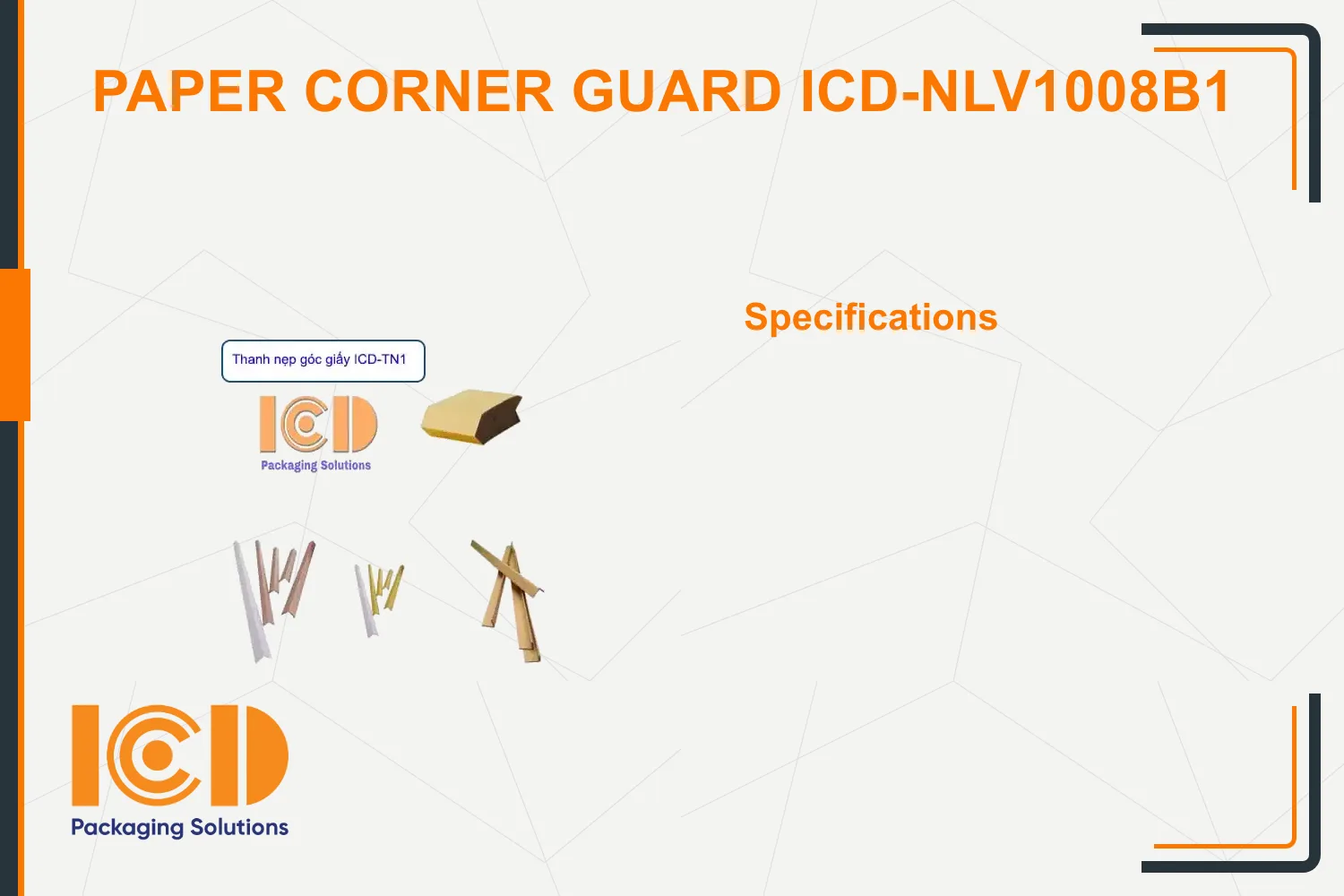 Paper Corner Guard ICD-NLV1008B1