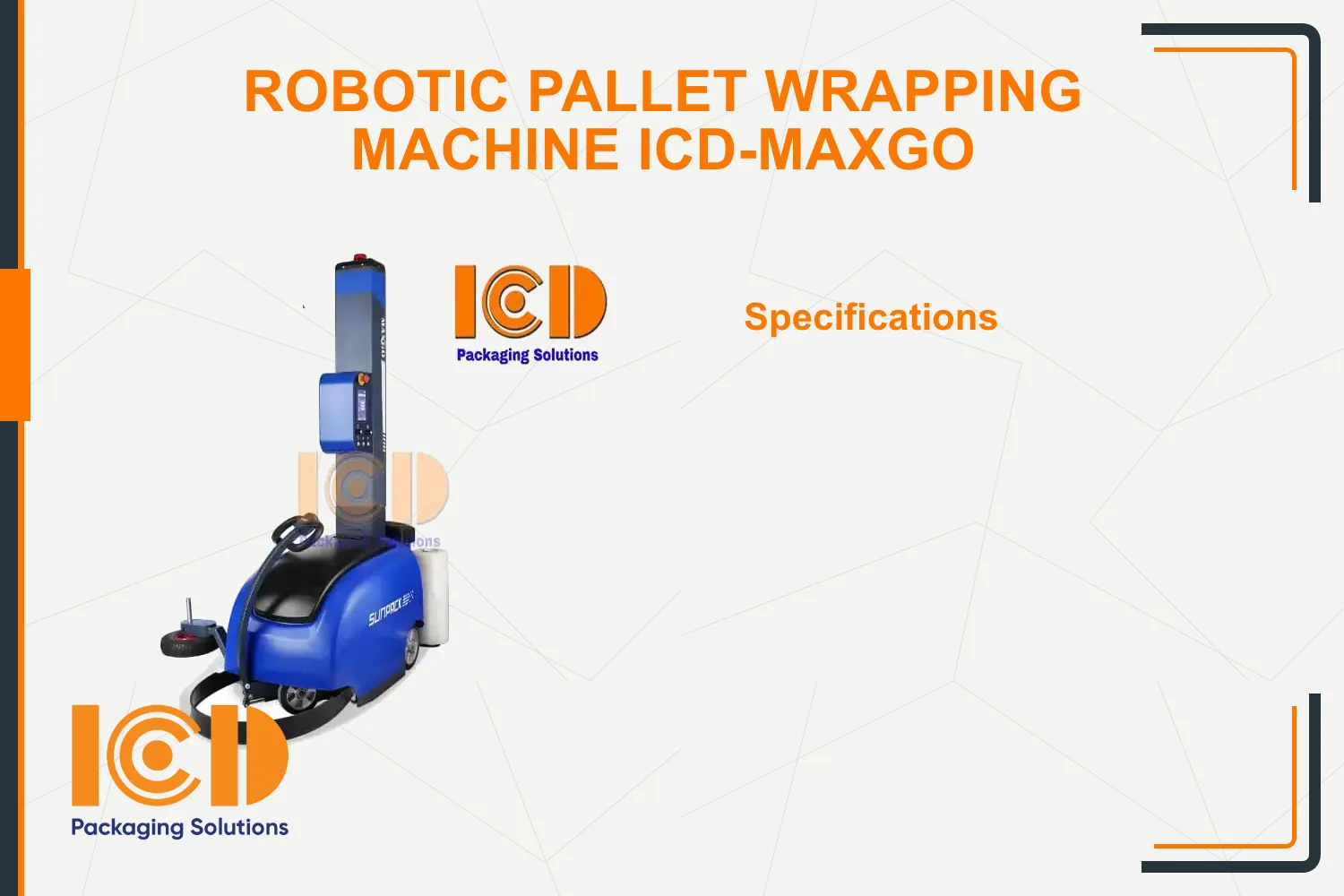 Robotic Pallet Wrapping Machine ICD-Maxgo