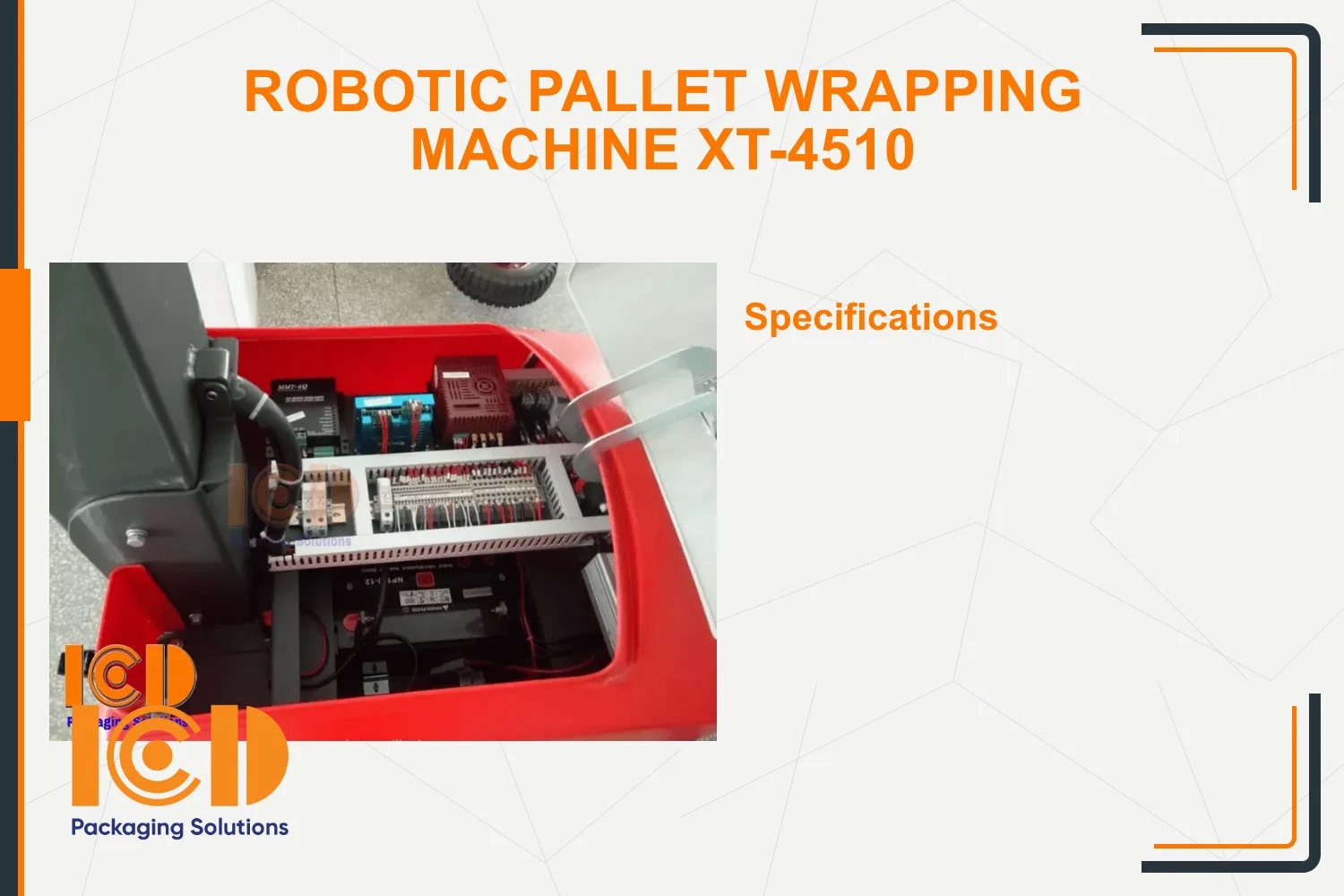 Robotic Pallet Wrapping Machine XT-4510