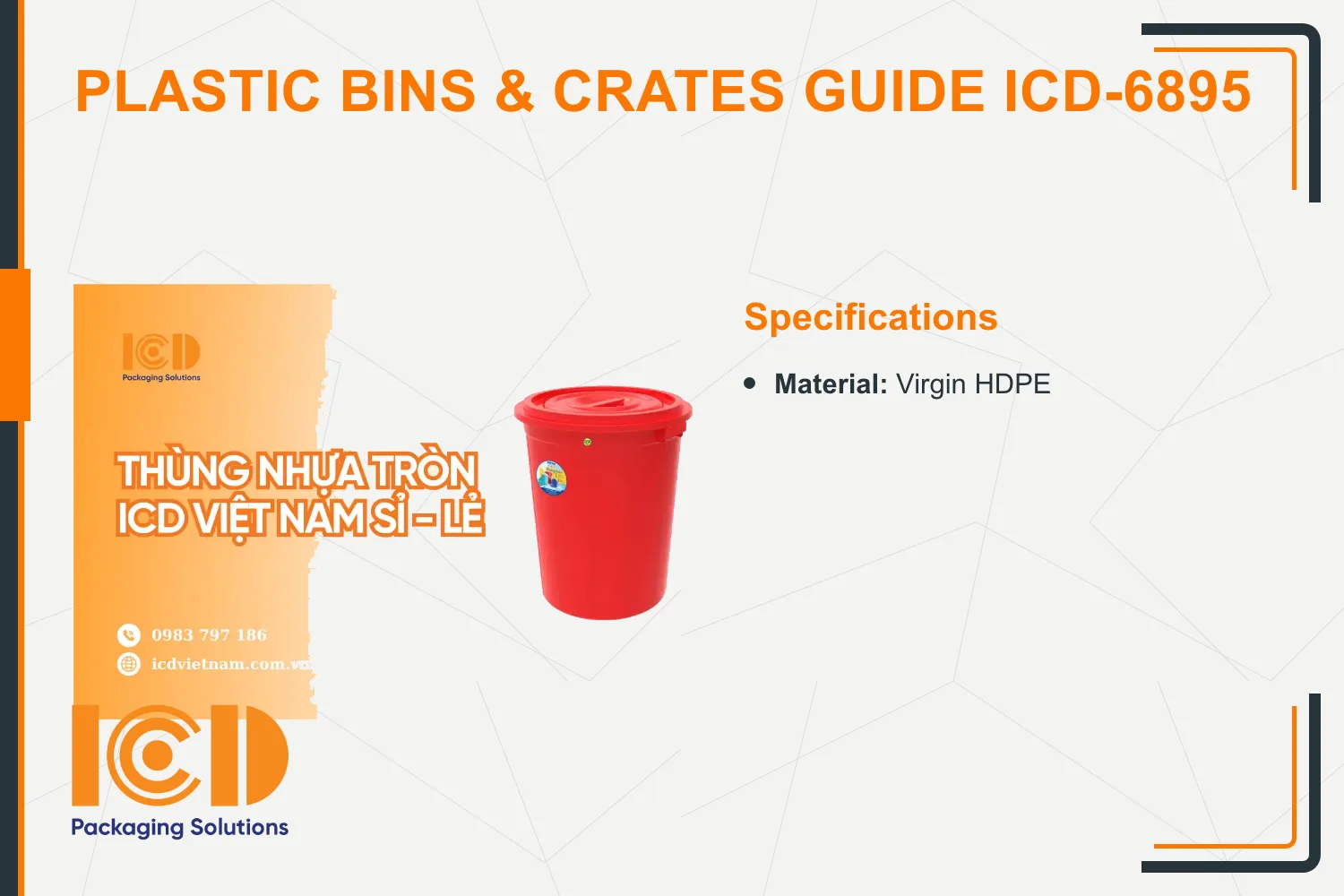 Plastic Bins &amp; Crates Guide ICD-6895