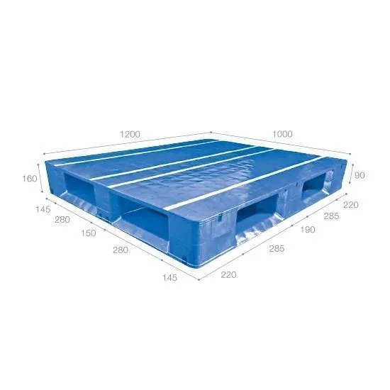 Pallet nhựa cho kệ tự động ASRS nhập khẩu Malaysia ICD-A1210D4-3P (1200 x 1000 x 160 mm)