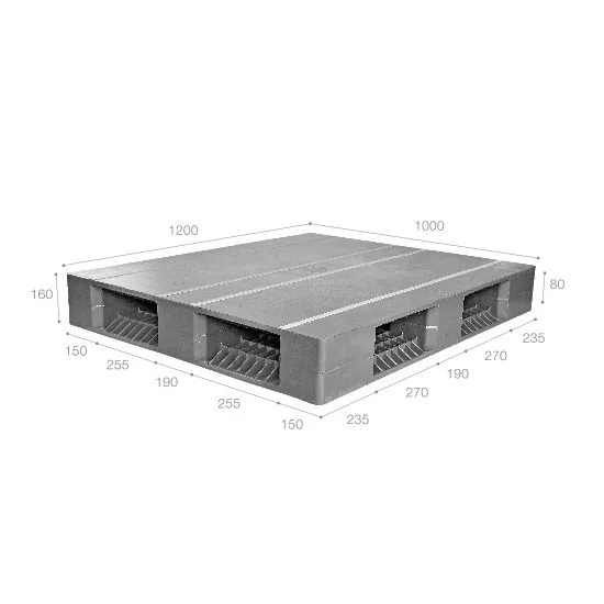 Pallet nhựa cho kệ tự động ASRS nhập khẩu Malaysia ICD-A1210R4-1A (1200 x 1000 x 160 mm)