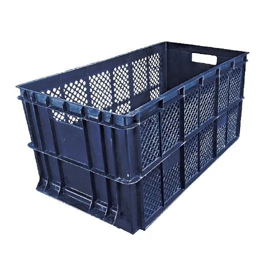 Thùng nhựa đặc công nghiệp nhập khẩu Malaysia ICD-B8040VN (800 x 400 x 360 mm)