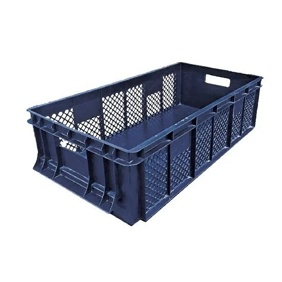 Thùng nhựa đặc công nghiệp nhập khẩu Malaysia ICD-B8040VN-2 (800 x 400 x 360 mm)