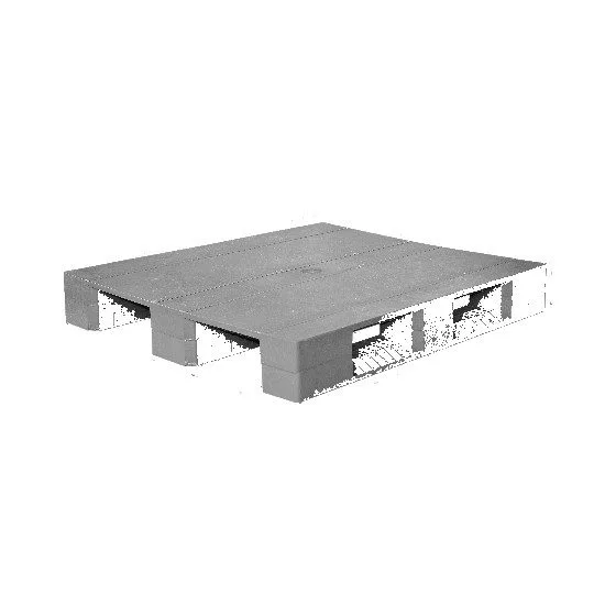 Pallet nhựa tải nặng nhập khẩu Malaysia ICD-H1210S4-1A (1200 x 1000 x 160 mm)