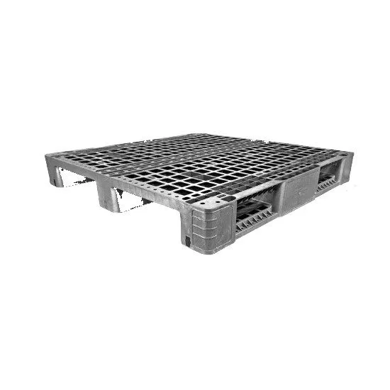 Pallet nhựa tải nặng nhập khẩu Malaysia ICD-H1212S4-3L (1200 x 1200 x 160 mm)