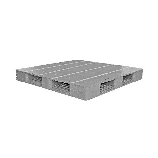 Pallet nhựa tải nặng nhập khẩu Malaysia ICD-H1313D4-1A (1360 x 1360 x 160 mm)