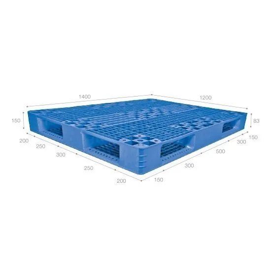 Pallet nhựa tải nặng nhập khẩu Malaysia ICD-H1412R4-1A (1400 x 1200 x 150 mm)