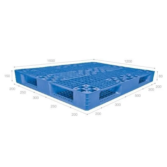 Pallet nhựa tải nặng nhập khẩu Malaysia ICD-H1512R4-1A (1500 x 1200 x 150 mm)