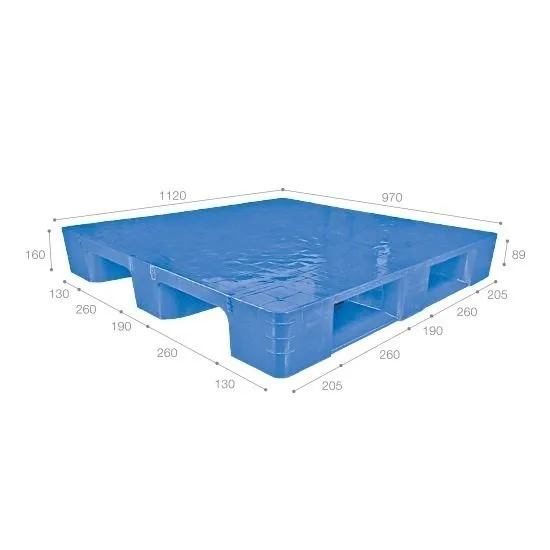 Pallet nhựa siêu vệ sinh nhập khẩu Malaysia ICD-S1197S4-2L (1120 x 970 x 160 mm)