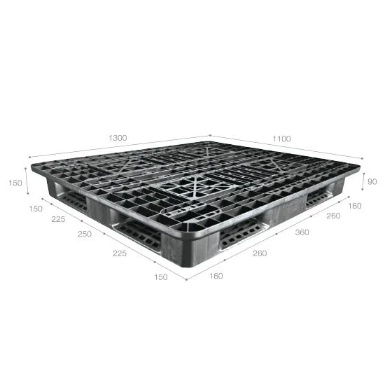 Pallet nhựa xuất khẩu (một chiều) nhập khẩu Malaysia ICD-X1311D4-3B (1300 x 1100 x 150 mm)