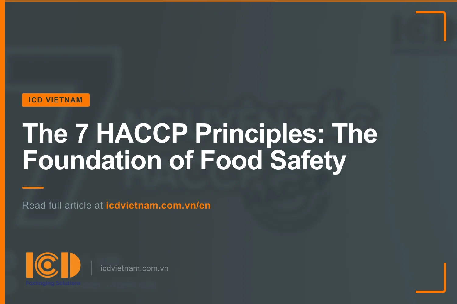 Thumb haccp principles