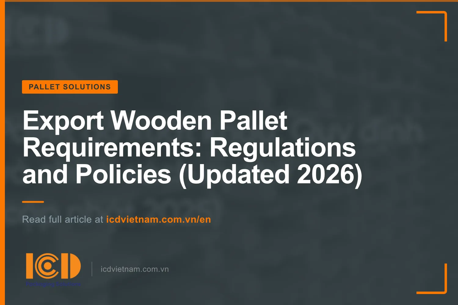 Thumb export wooden pallet requirements guide