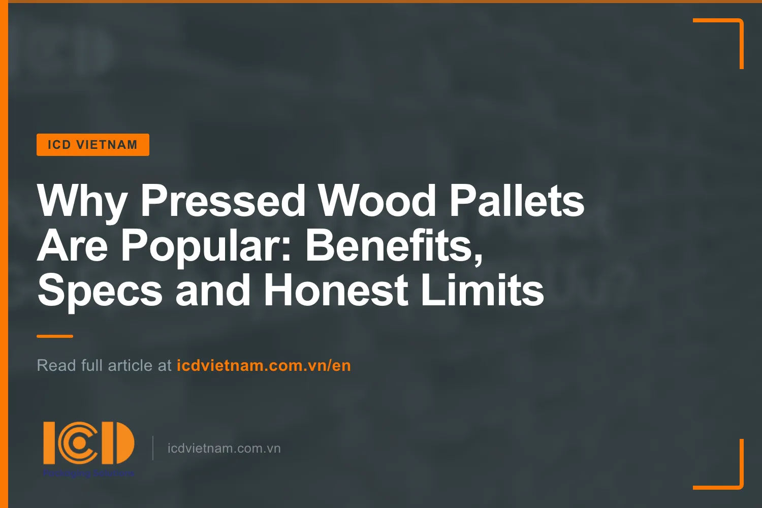 Thumb why pressed wood pallet popular benefits