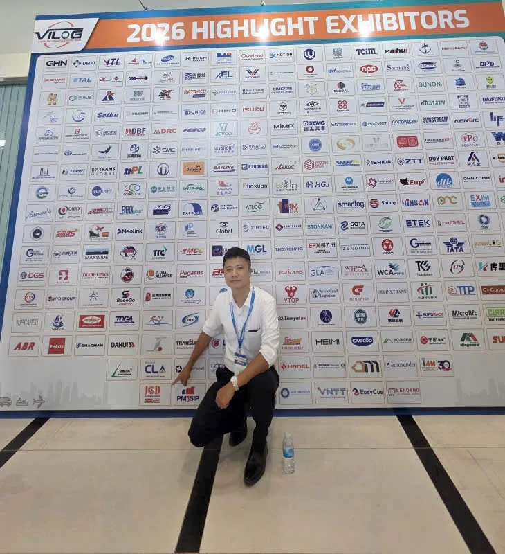 Ông Lê Văn Thăng, Giám đốc ICD Việt Nam, tại khu vực Highlight Exhibitors, VILOG 2026