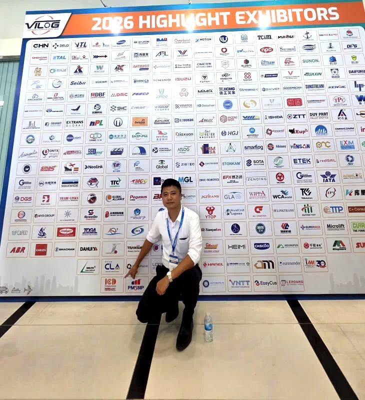 Ông Lê Văn Thăng, Giám đốc ICD Việt Nam, tại khu vực Highlight Exhibitors, VILOG 2026
