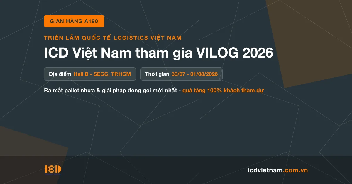 ICD Việt Nam tham gia Triển lãm VILOG 2026 – Gian hàng A190