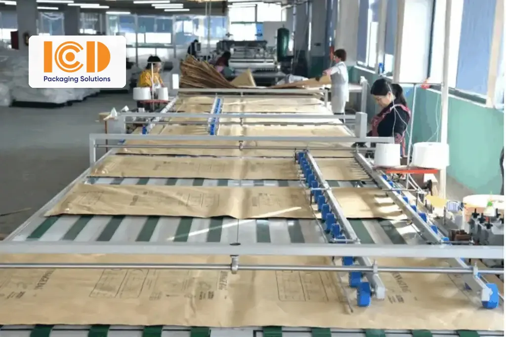 Dây chuyền sản xuất túi khí chèn hàng