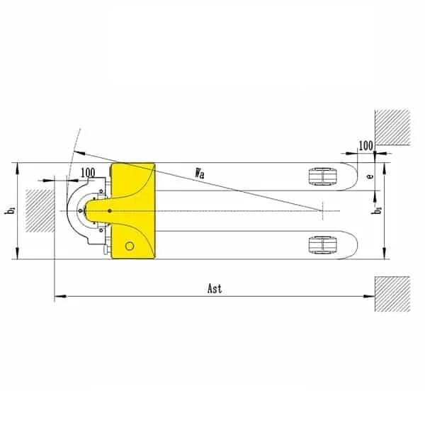 Forklifts điện mini Xilin CBD15W-E