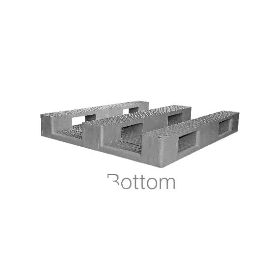 Warehouse Storage Pallet H1412S4-1M 1400x1225x185mm - product photo 4