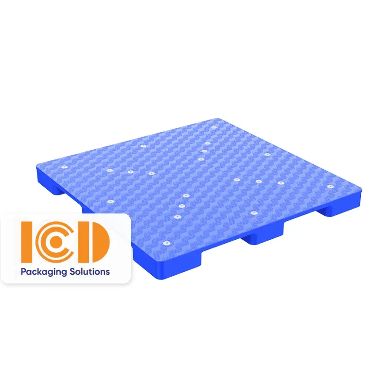 Blue closed-deck ICD Vietnam plastic pallet