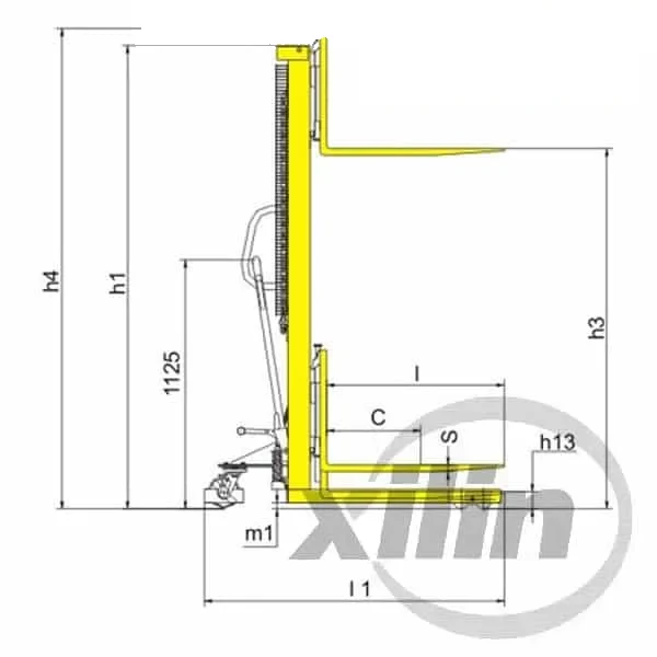 Xe Nâng Tay Cao 0.5 - 1 Tấn Xilin