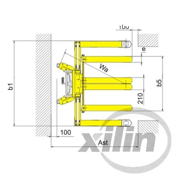 Xe Nâng Tay Cao 0.5 - 1 Tấn Xilin