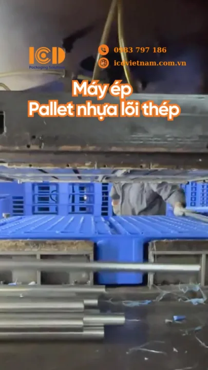 Pallet nhựa lõi thép là loại pallet được làm từ nhựa nhưng bên trong có gia cường thêm lõi thép đ…