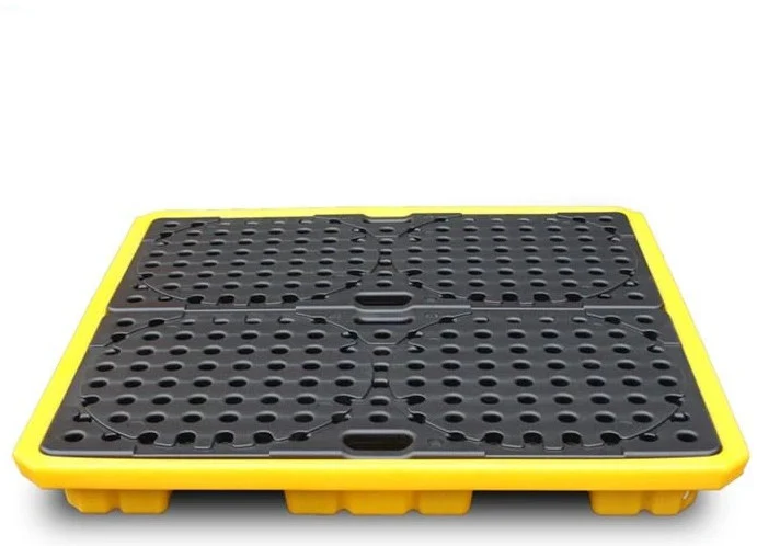 Pallet chống tràn nâng 4 chiều ICD KT 1220x1220x388mm
