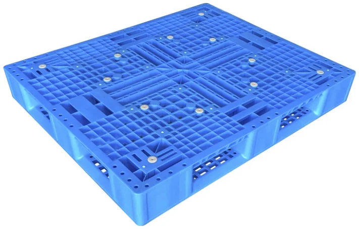 Pallet nhựa 2 mặt tải nặng ICD KT 1200x1000x150mm