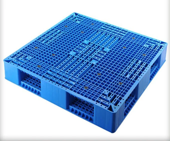 Pallet nhựa 2 mặt tải nặng ICD KT 1200x1400x150mm