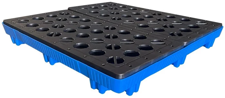 Sàn và pallet chống tràn cho nhà xưởng ICD KT 1320x1320x150mm