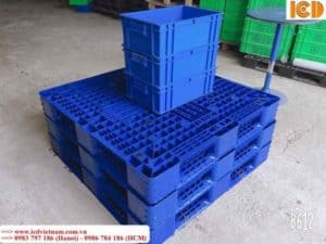 Pallet nhựa PL09-LK giá rẻ ICD Việt Nam