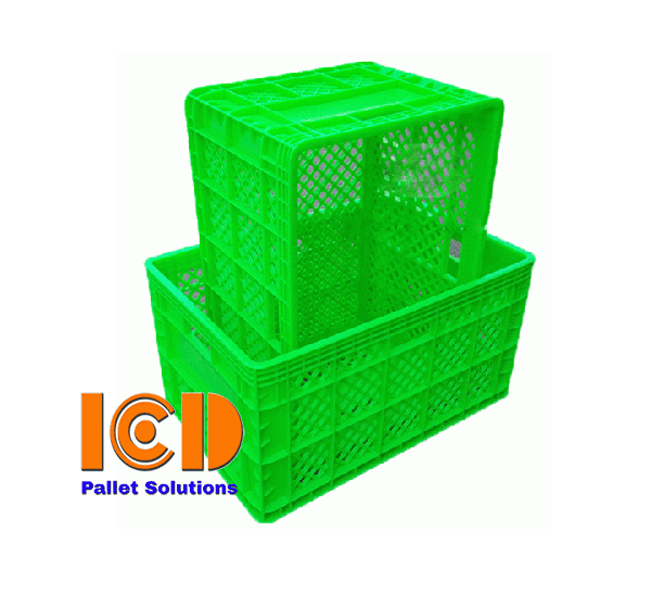 thùng-nhựa-icd-hs013-xanh-lá