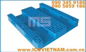 Pallet nhựa 1300x1100x150 mm EN4-1310-2 MS Plastics