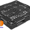 Pallet-nhựa-ICD-PL120-LK-KT1100x1100x120mm-đen