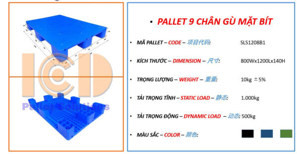 Pallet-9-chân-gù-mặt-bít-ICD-SLS1208B1-xanh-dương-anh1